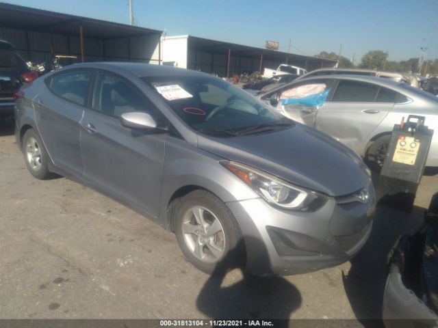 HYUNDAI ELANTRA 2014 kmhdh4ae0eu198487