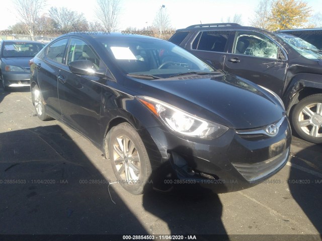 HYUNDAI ELANTRA 2014 kmhdh4ae0eu200609