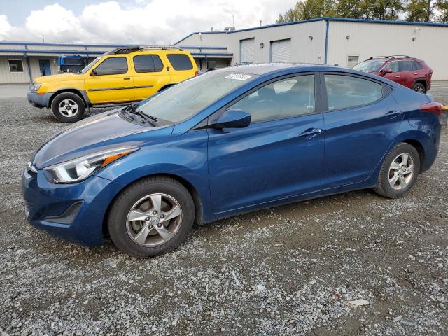 HYUNDAI ELANTRA 2014 kmhdh4ae0eu201145