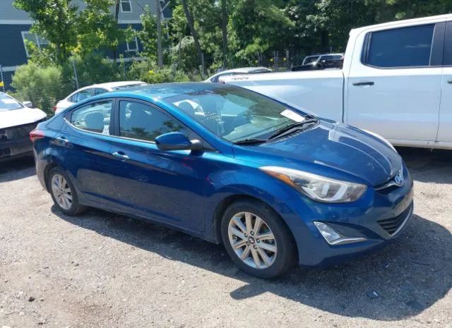 HYUNDAI ELANTRA 2014 kmhdh4ae0eu201677