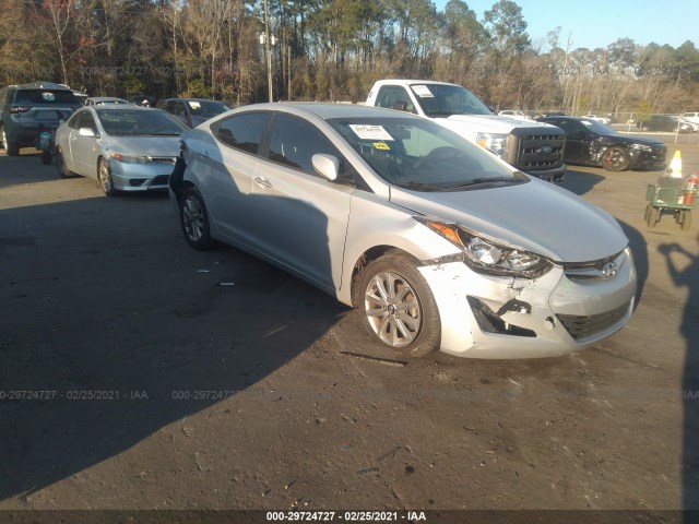 HYUNDAI ELANTRA 2014 kmhdh4ae0eu201856