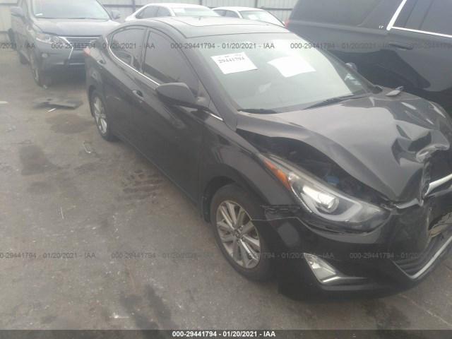 HYUNDAI ELANTRA 2015 kmhdh4ae0fu221221