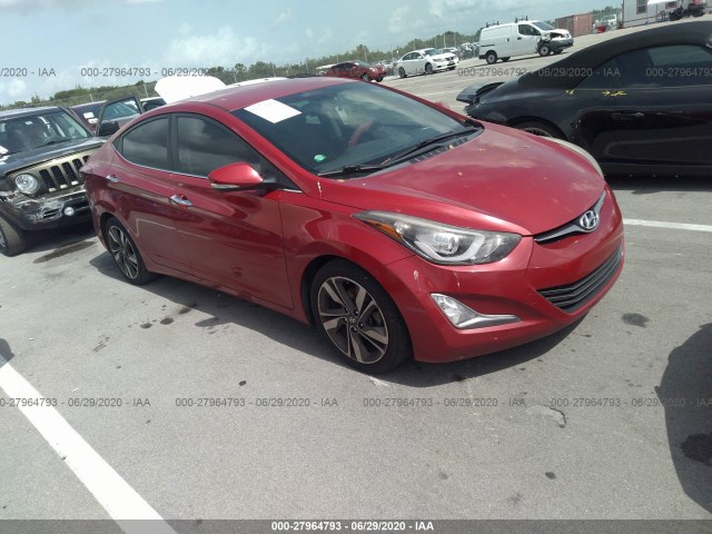 HYUNDAI ELANTRA 2015 kmhdh4ae0fu222904