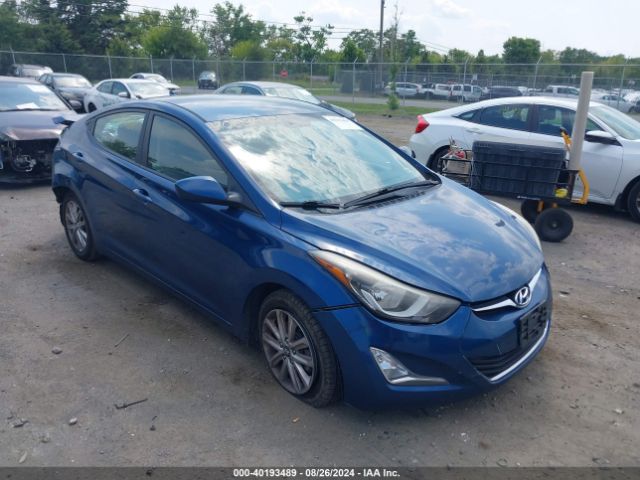 HYUNDAI ELANTRA 2015 kmhdh4ae0fu223504