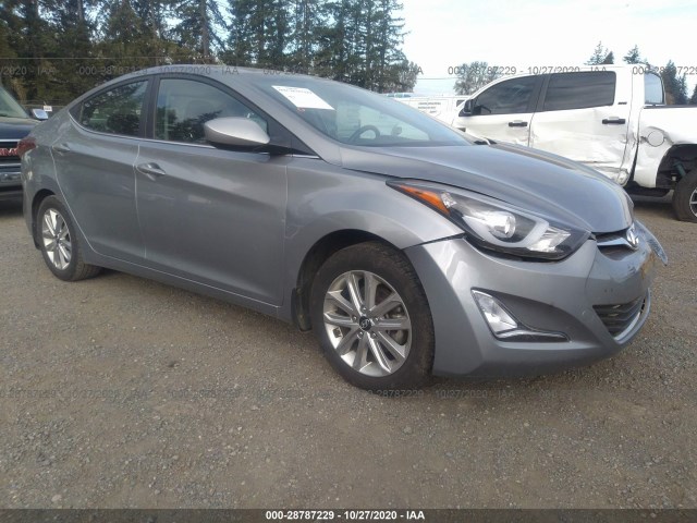 HYUNDAI ELANTRA 2015 kmhdh4ae0fu223986