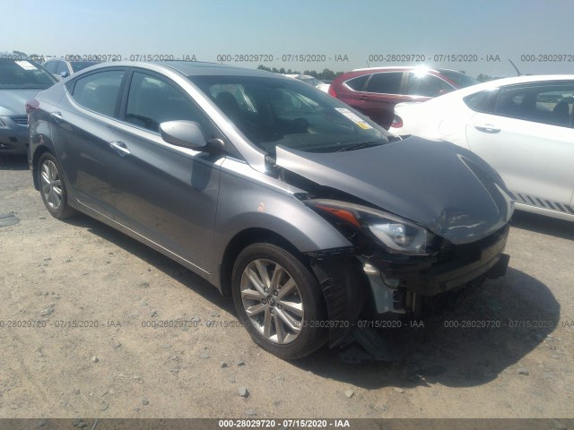 HYUNDAI ELANTRA 2015 kmhdh4ae0fu224359