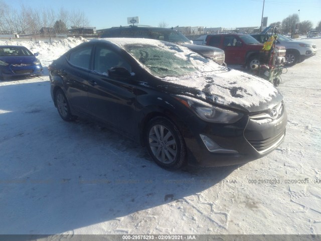 HYUNDAI ELANTRA 2015 kmhdh4ae0fu235720