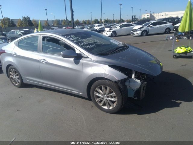 HYUNDAI ELANTRA 2015 kmhdh4ae0fu254090