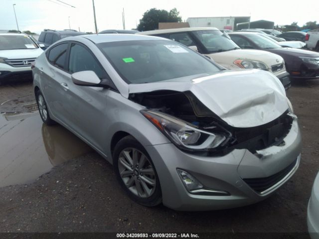 HYUNDAI ELANTRA 2015 kmhdh4ae0fu260777