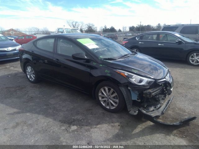 HYUNDAI ELANTRA 2015 kmhdh4ae0fu264635