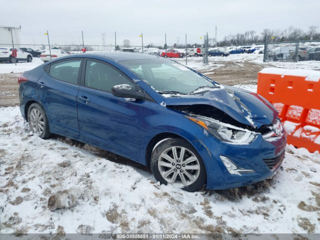 HYUNDAI ELANTRA 2015 kmhdh4ae0fu277658