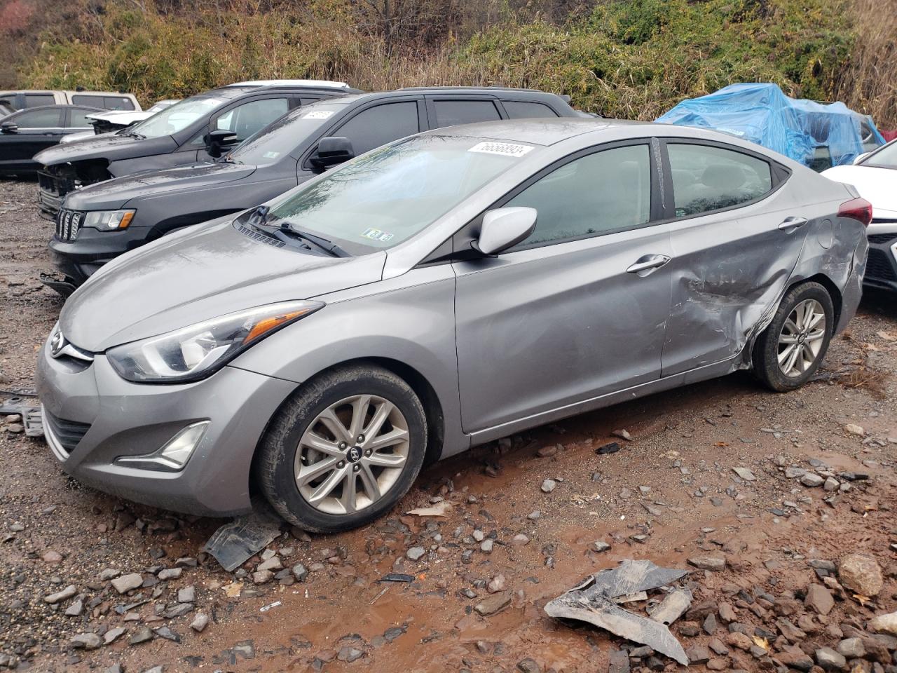 HYUNDAI ELANTRA 2015 kmhdh4ae0fu321769