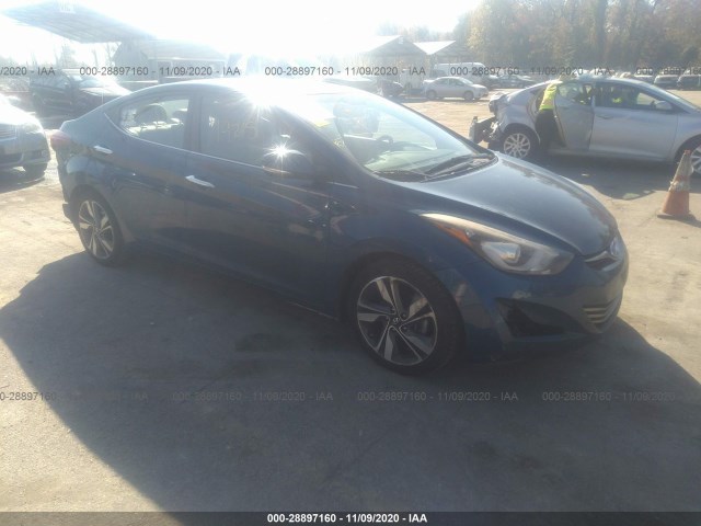 HYUNDAI ELANTRA 2014 kmhdh4ae0fu322114