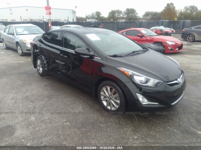 HYUNDAI ELANTRA 2015 kmhdh4ae0fu322971