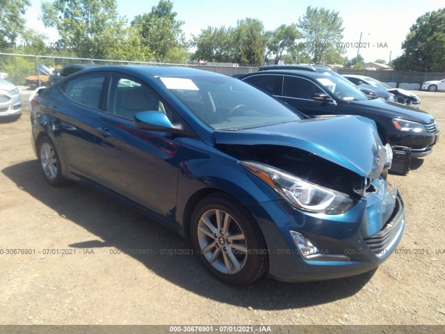 HYUNDAI ELANTRA 2015 kmhdh4ae0fu341942