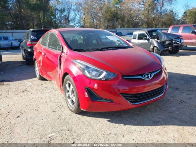 HYUNDAI ELANTRA 2015 kmhdh4ae0fu347773