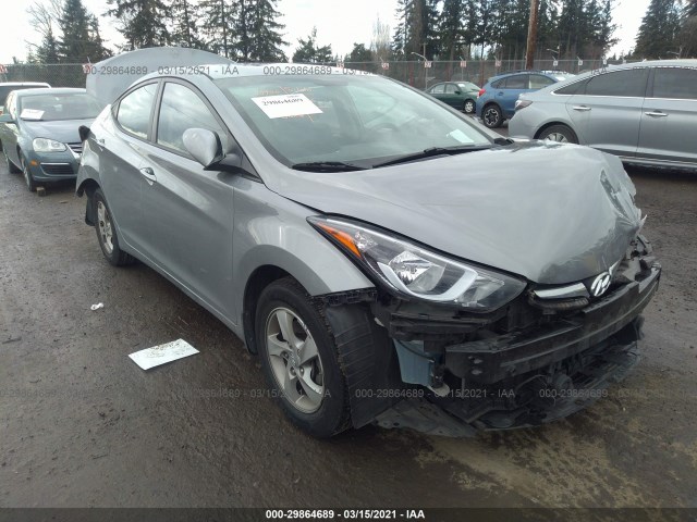 HYUNDAI ELANTRA 2015 kmhdh4ae0fu347921