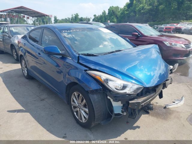 HYUNDAI ELANTRA 2015 kmhdh4ae0fu353900