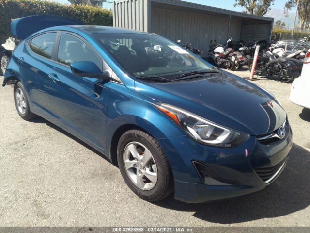 HYUNDAI ELANTRA 2015 kmhdh4ae0fu360796