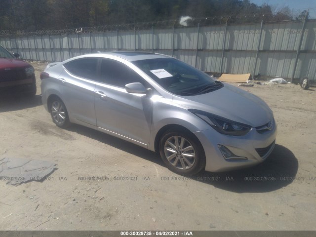 HYUNDAI ELANTRA 2015 kmhdh4ae0fu382622