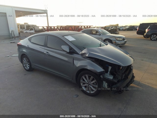 HYUNDAI ELANTRA 2015 kmhdh4ae0fu382989