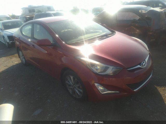 HYUNDAI ELANTRA 2015 kmhdh4ae0fu387612