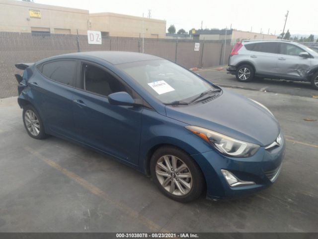 HYUNDAI ELANTRA 2015 kmhdh4ae0fu388338