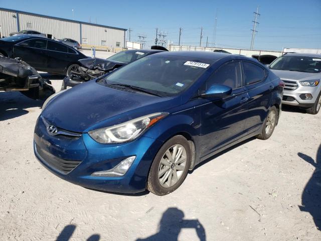 HYUNDAI ELANTRA 2015 kmhdh4ae0fu388792