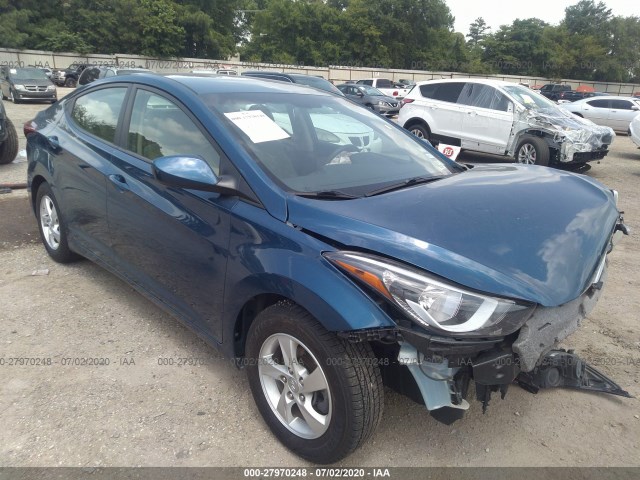 HYUNDAI ELANTRA 2015 kmhdh4ae0fu392017