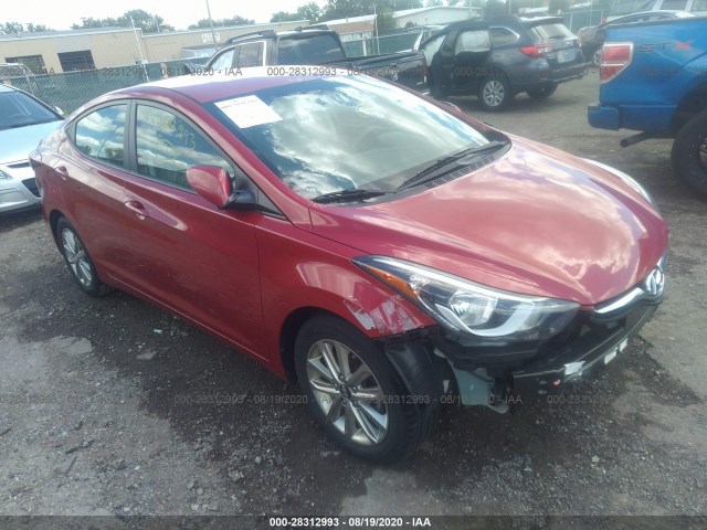 HYUNDAI ELANTRA 2015 kmhdh4ae0fu392597