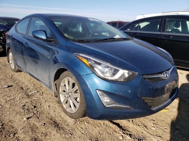 HYUNDAI ELANTRA 2015 kmhdh4ae0fu396813