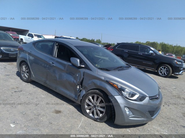 HYUNDAI ELANTRA 2015 kmhdh4ae0fu419782