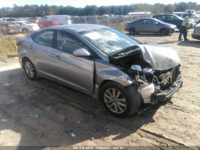 HYUNDAI ELANTRA 2015 kmhdh4ae0fu420138