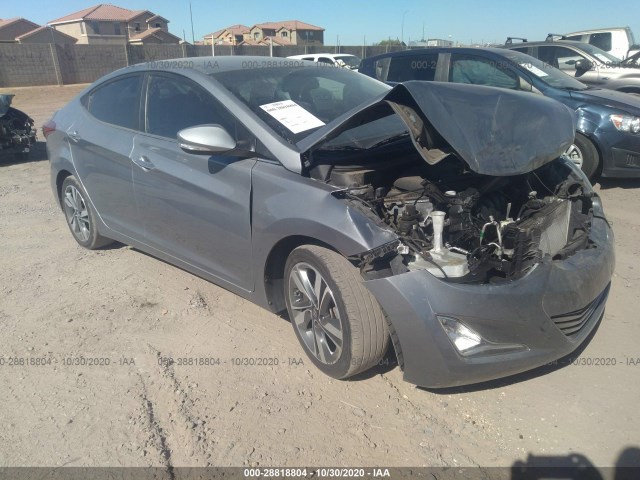 HYUNDAI ELANTRA 2015 kmhdh4ae0fu425081