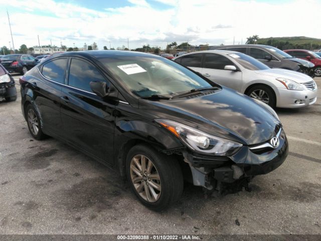 HYUNDAI ELANTRA 2015 kmhdh4ae0fu437666