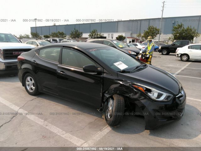 HYUNDAI ELANTRA 2015 kmhdh4ae0fu437781