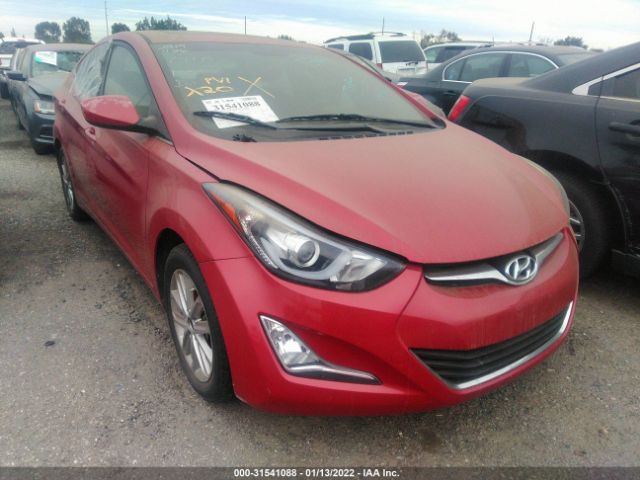 HYUNDAI ELANTRA 2015 kmhdh4ae0fu446853