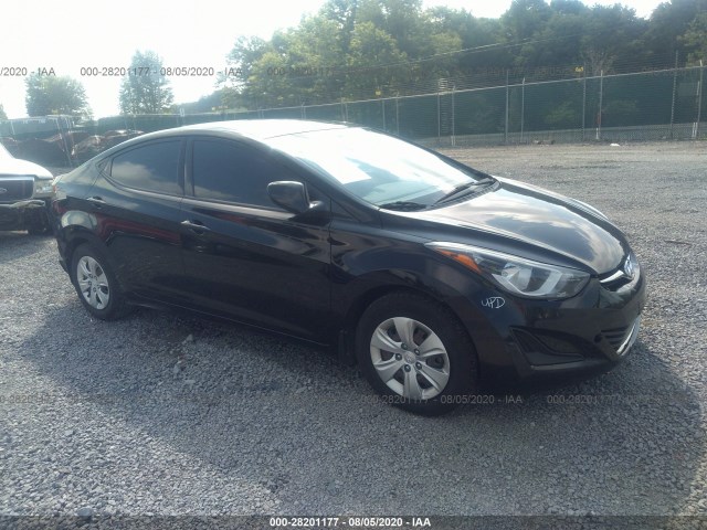 HYUNDAI ELANTRA 2016 kmhdh4ae0gu474914