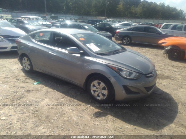 HYUNDAI ELANTRA 2016 kmhdh4ae0gu482267