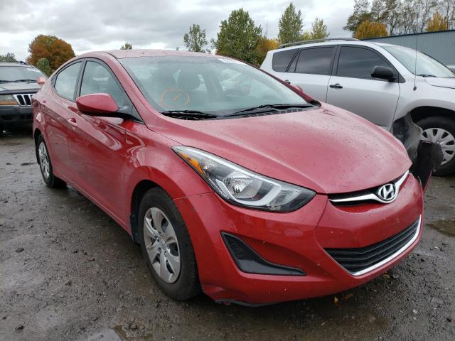 HYUNDAI ELANTRA SE 2016 kmhdh4ae0gu492541