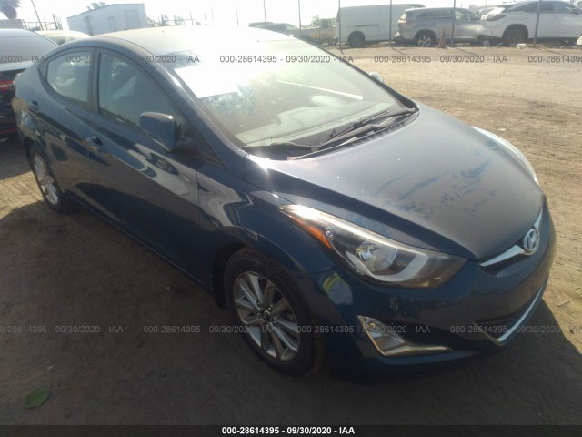 HYUNDAI ELANTRA 2016 kmhdh4ae0gu511380