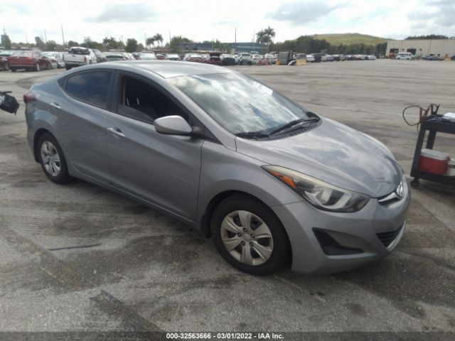 HYUNDAI ELANTRA 2016 kmhdh4ae0gu512609