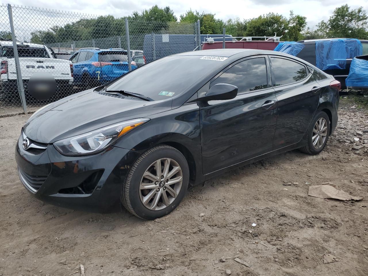 HYUNDAI ELANTRA 2016 kmhdh4ae0gu519088