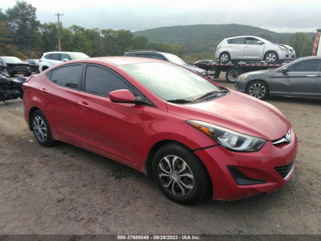 HYUNDAI ELANTRA 2016 kmhdh4ae0gu543407