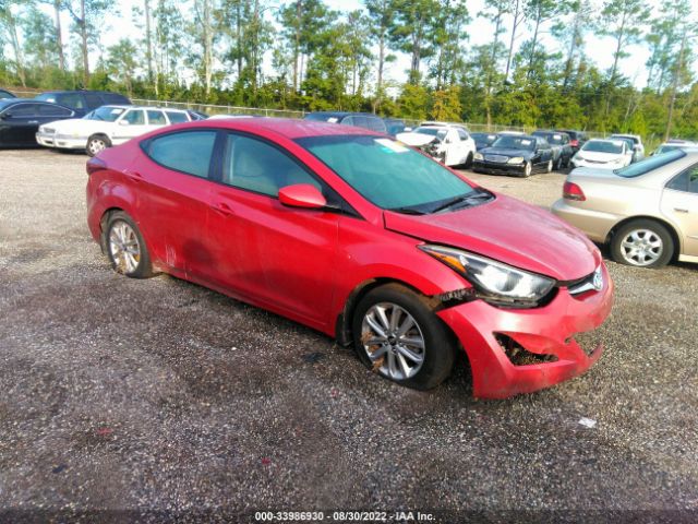 HYUNDAI ELANTRA 2016 kmhdh4ae0gu544685