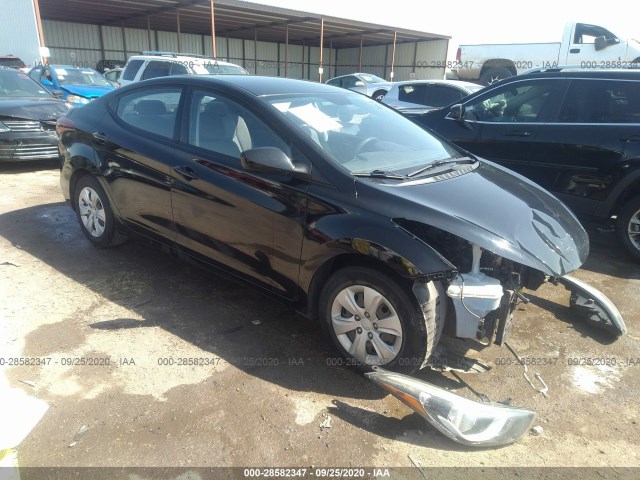 HYUNDAI ELANTRA 2016 kmhdh4ae0gu581901