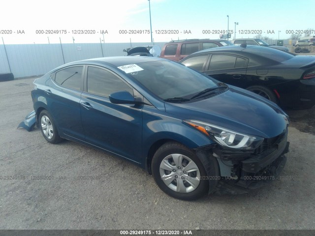 HYUNDAI ELANTRA 2016 kmhdh4ae0gu583373