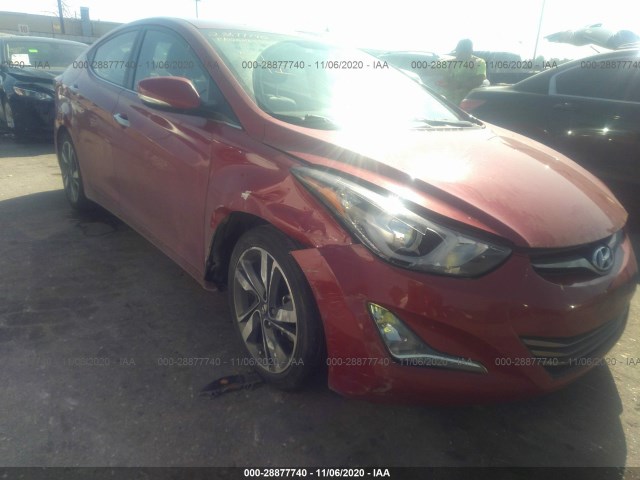 HYUNDAI ELANTRA 2016 kmhdh4ae0gu599282