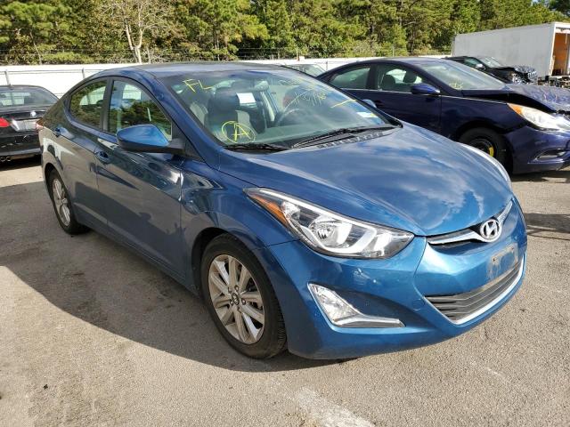 HYUNDAI ELANTRA SE 2016 kmhdh4ae0gu607266