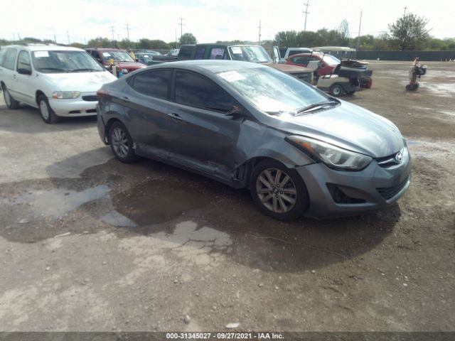 HYUNDAI ELANTRA 2016 kmhdh4ae0gu624763